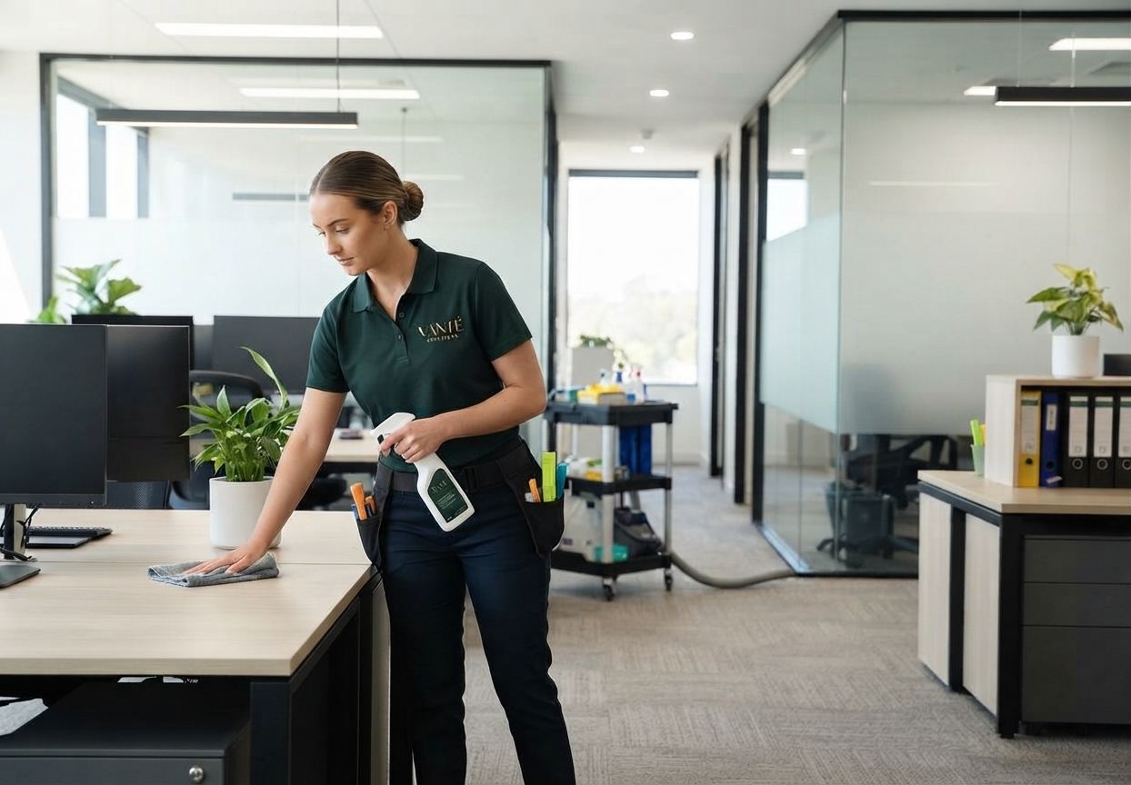 Vanté Solutions cleaning team